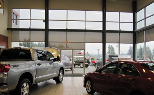 Metro Toyota Duncan Showroom 