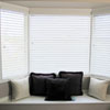 Horizontal Blinds Bay Window